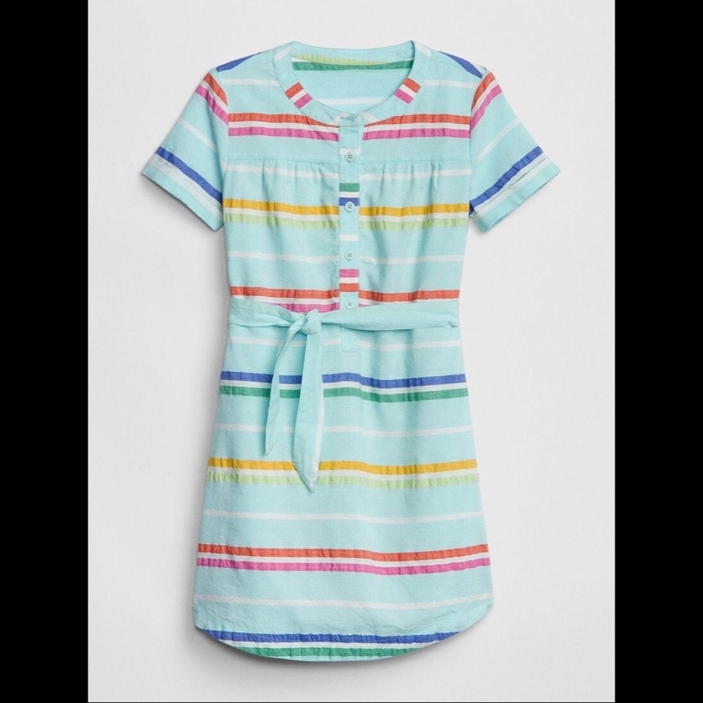 *NEW* GAP KIDS Tie-Belt Shirtdress Size: 16